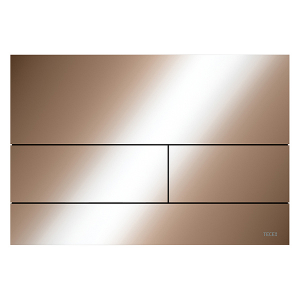 Клавиша смыва Tece TECEsquare глянец красный позолоченный 9240841 (детальная фотография)