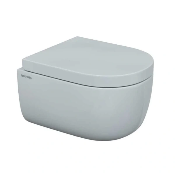 Унитаз с инсталляцией BERGES Ego клавиша смыва хром 043231 (детальная фотография), с инсталляцией index_1