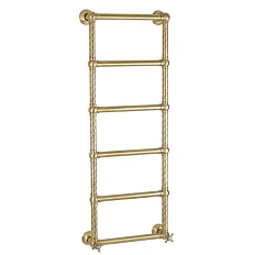 Полотенцесушитель электрический Migliore Edera 49х126 см бронза, подключение слева