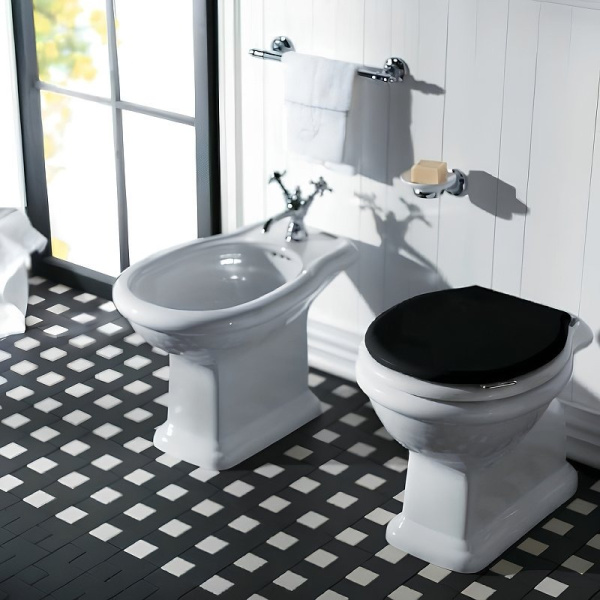 Биде напольное, цвет чёрный, Simas Lante LA04 NE (детальная фотография) index_1