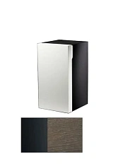 Шкафчик, петли слева, корпус:антрацит, фасад:шпон дуба Keuco Edition 300