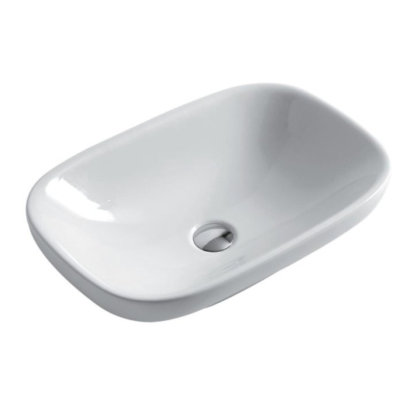 Раковина накладная Globo Genesis GE043 GE043.BI (детальная фотография)