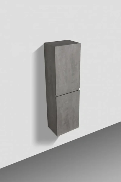 Шкаф-пенал подвесной Belbagno Luce 40 см stucco cemento LUCE-1700-2A-SC-SCM (детальная фотография)