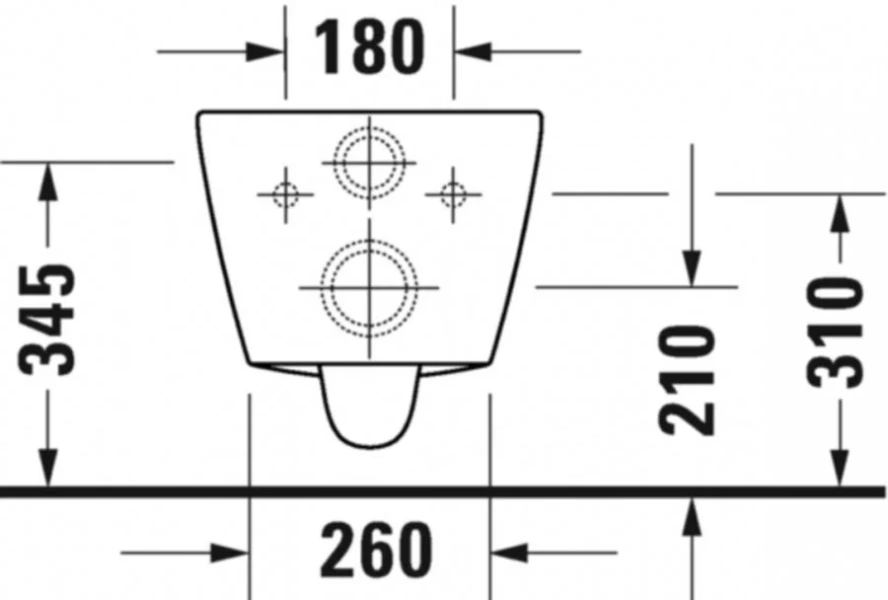 Унитаз подвесной Duravit D-Neo белый 2587090000 (детальная фотография), подвесные, встраиваемые
