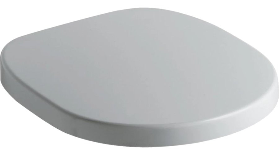Крышка-сидение Ideal Standard Connect дюропласт, петли хром E712801 (детальная фотография)