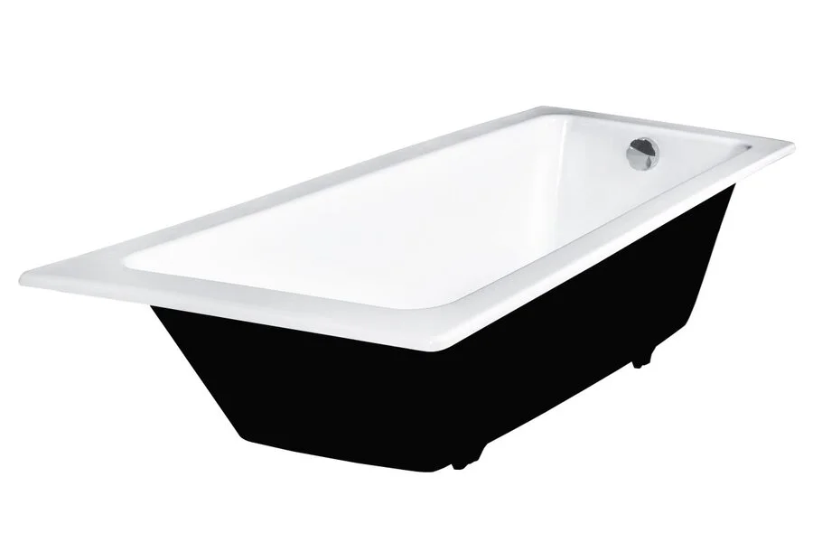 Ванна чугунная Wotte Line Plus 1800х800х477 БП-э00д1471 белая Line 1800x800 (детальная фотография), чугунные