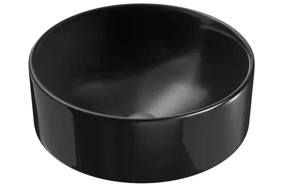 Раковина накладная Jacob Delafon Vox 42 см черная E14800-7 (детальная фотография)