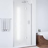 Душевая дверь профиль матовый хром стекло сатин Vegas-glass