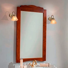 Зеркало Cezares Lorenzo Bianco Patinato белый