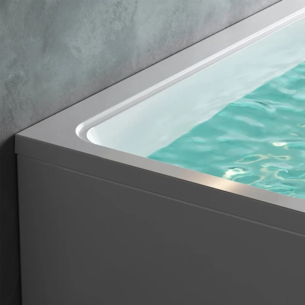 Ванна акриловая Am.Pm Gem W90A-170-075W-A 170х75 см прямоугольная (детальная фотография), приставные