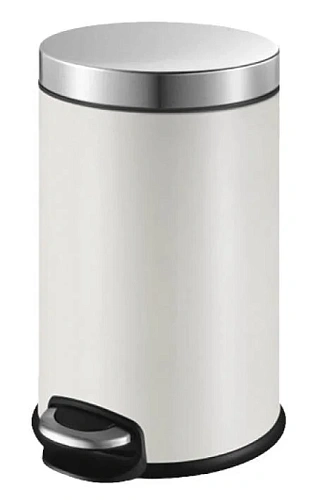 Мусорное ведро WeltWasser WW ME 3 л белое - фото 2