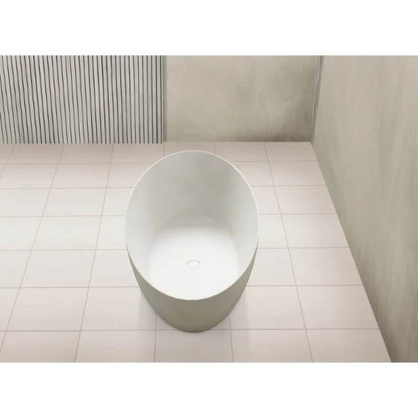 Ванна из искусственного камня Abber Stein 170x80 см отдельностоящая AS9625-1.7 (детальная фотография), 170x80 см