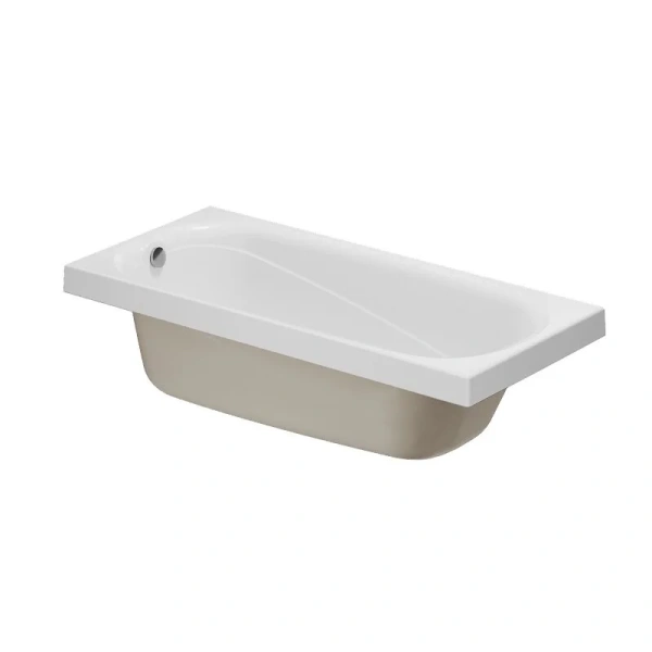 Ванна акриловая Niagara Atrio 160x70 см белая NG-A16070 (детальная фотография), современныe, hi-tech