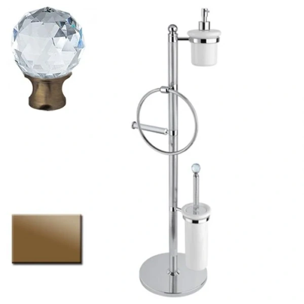 Стойка для ванной Cezares Olimp золото 24 карат OLIMP-WBD-03/24-Sw (детальная фотография), нет в наличии