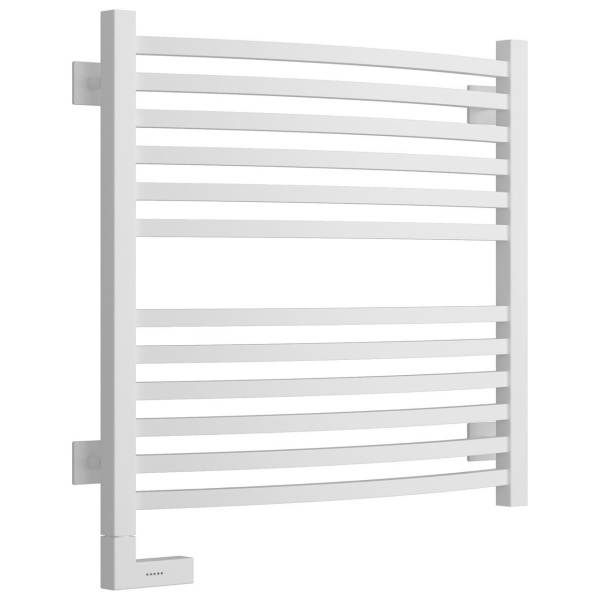 Полотенцесушитель электрический Сунержа Аркус 2.0 60х60 см из нержавеющей стали (детальная фотография), хром, матовый хром, золото, белыe, другие, черный