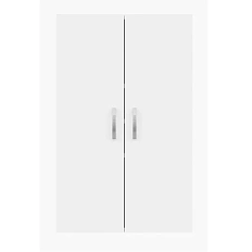 Шкаф-пенал подвесной Misty Лилия 50 см белый