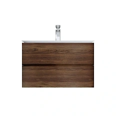 Тумба под раковину подвесная Am.Pm Sensation 80 см орех