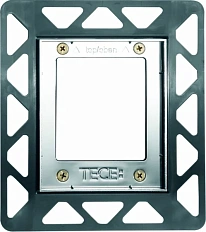 Монтажная рамка для установки стеклянных клавиш смыва для писсуара, цвет хром, Tece TECEsquare Urinal 9242649