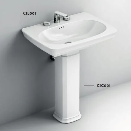 Раковина Artceram Civitas 68 см черная CIL001 03 00 (детальная фотография), классические, ретро