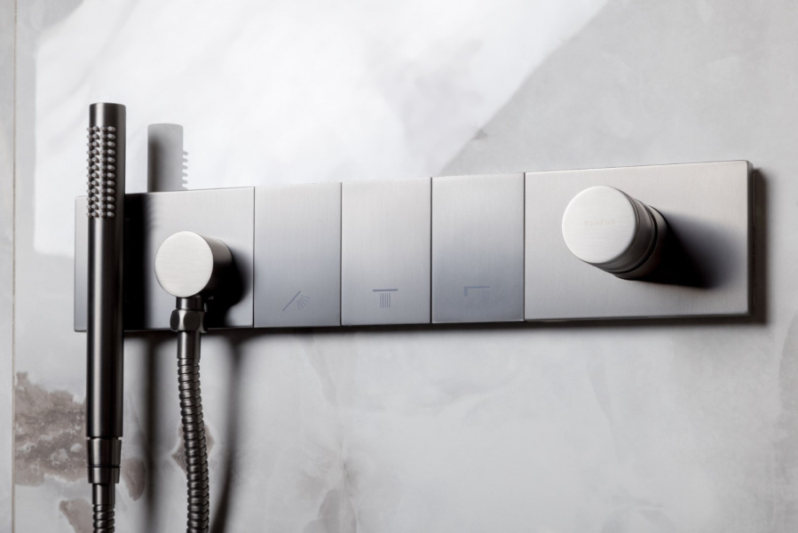 Душевой комплект Boheme Zodiac графит матовый 132-2-GM (детальная фотография), душевые комплекты, наборы