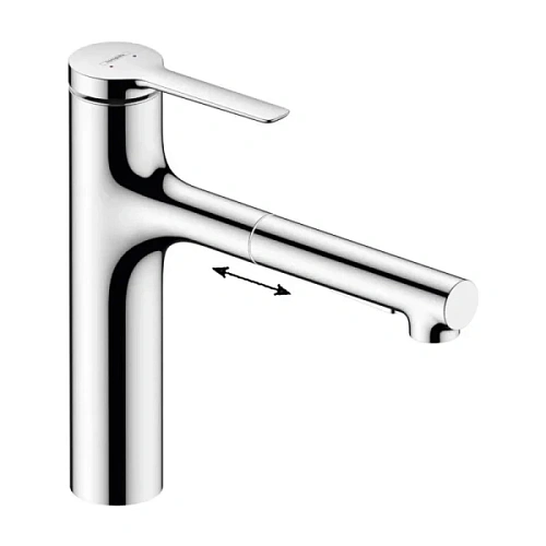 Смеситель для кухни Hansgrohe Zesis M33 хром - фото 1