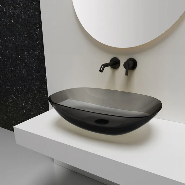 Раковина Vincea 54 см черная VBS-6T12B (детальная фотография), черные