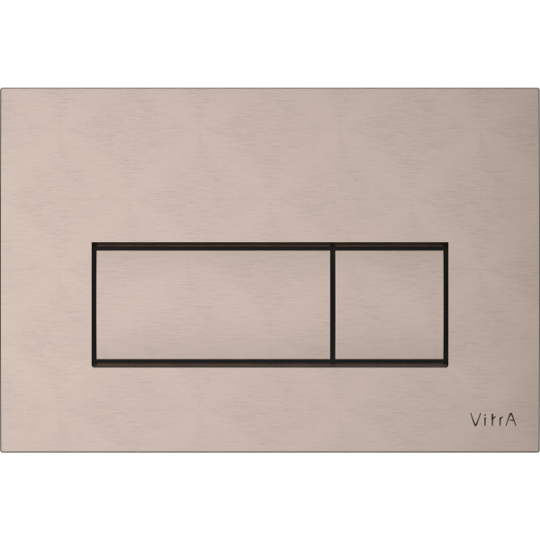 Клавиша смыва VitrA Root Square никель 740-2395 (детальная фотография)