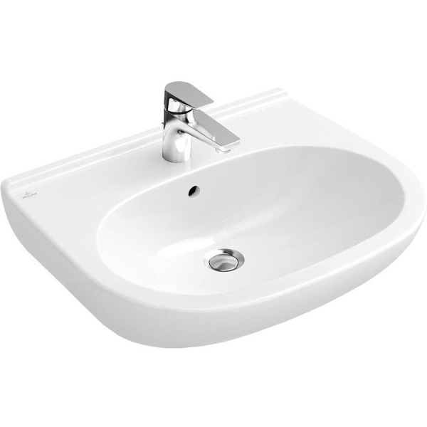 Раковина Villeroy & Boch O.novo 60 см с покрытием CeramicPlus 516060R1 (детальная фотография)