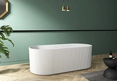 Акриловая ванна Abber 170х80 см овальная