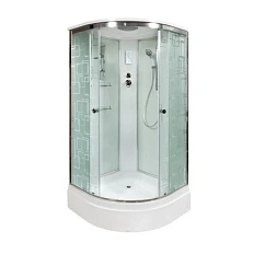 Душевая кабина Deto EM 90x90 см с освещением