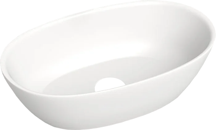 Раковина Salini Sofia 56 см накладная, белый матовый 1101206SM (детальная фотография)