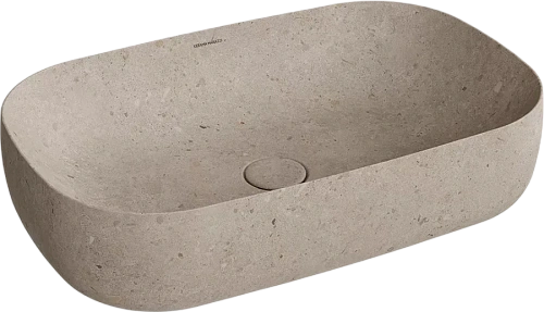 Раковина Kerama Marazzi Magica 65 см бежевый камень - фото 5