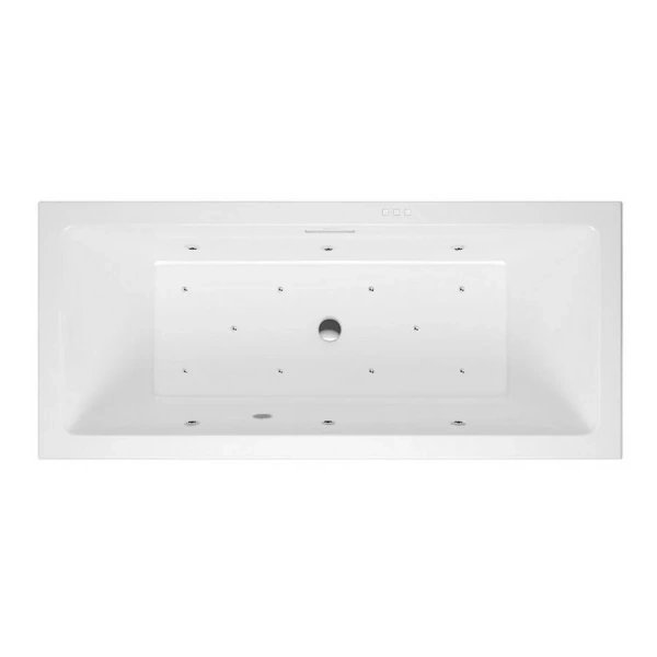 Ванна гидромассажная Excellent Heaven Slim Relax 170 x 75 см, белый/хром, WAEX.HEV17S.RELAX.CR (детальная фотография)