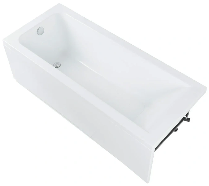 Ванна акриловая Aquanet Bright 170x70 с каркасом белая 00267835 (267835) (детальная фотография), 170х70