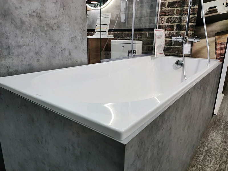 Ванна Flight Jacob Delafon Odeon Rive Gauche 170х70 см прямоугольная E6D151-00 (детальная фотография), без гидромассажа, большие