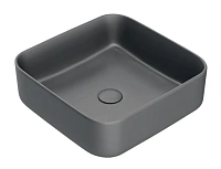 Раковина IDDIS Bridge 39 см серая матовая