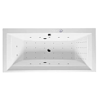 Ванна гидромассажная Excellent Crown Grand Nano 190 x 90 см, белый/хром, WAEX.CRG19.NANO.CR