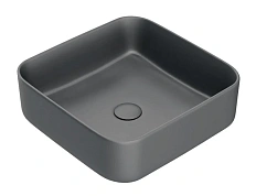 Раковина IDDIS Bridge 39 см серая матовая