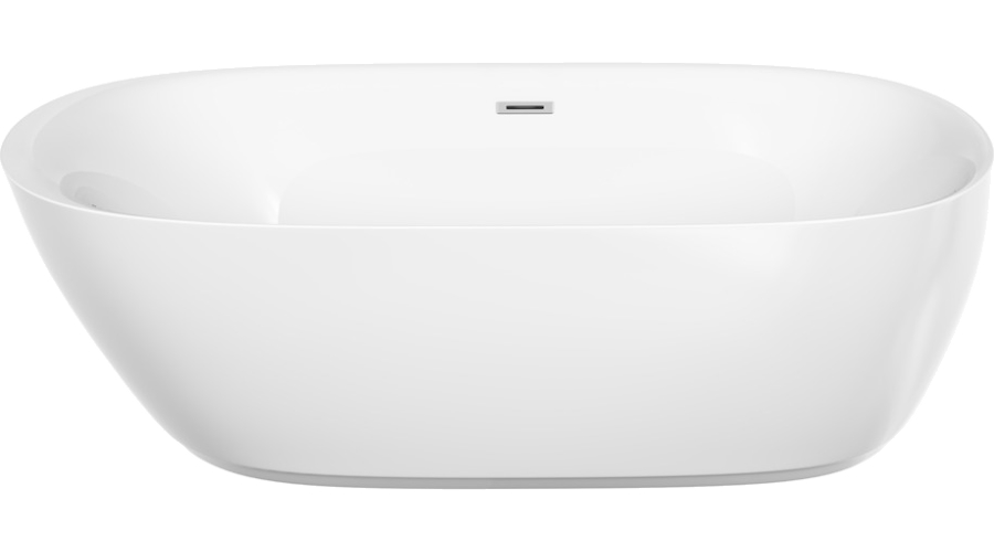 Ванна акриловая Sancos Single 180x85 см отдельностоящая FB07 (детальная фотография), акриловые