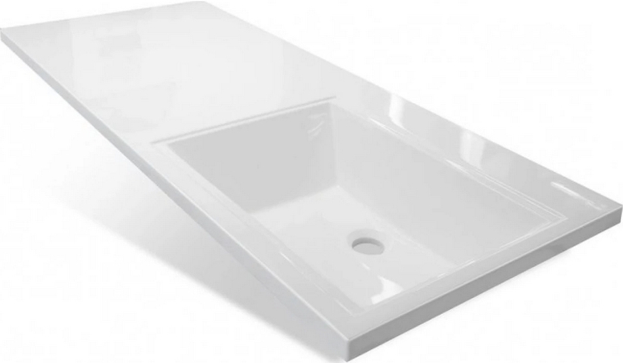 Раковина мебельная Style Line Даллас 115 см правая СС-00000519 (детальная фотография), в наличии