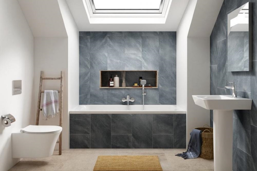 Ванна акриловая Ideal Standard Connect Air E1064 170х75 см встраиваемая (детальная фотография), акриловые