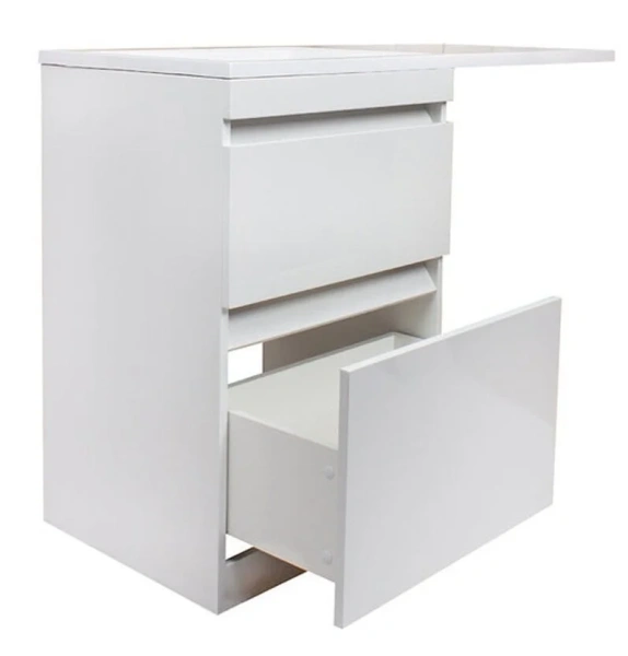 Тумба под раковину напольная Style Line Даллас 58 см белая СС-00002338 (детальная фотография), белая