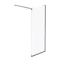 Душевая перегородка Am.Pm Func 90 см профиль черный