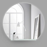 Зеркало с подсветкой BelBagno 90 см c полкой