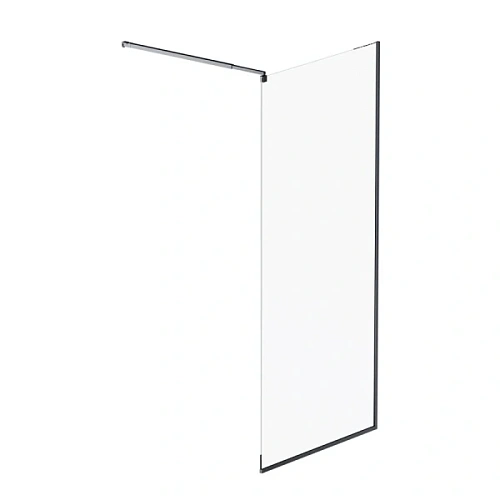Душевая перегородка Am.Pm Func 90 см профиль черный - фото 2