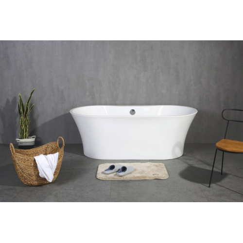 Ванна акриловая BelBagno 170х80 см отдельностоящая BB201-1700-800 (детальная фотография)