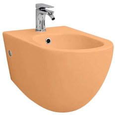 Биде подвесное Artceram File 2.0 arancio cammeo