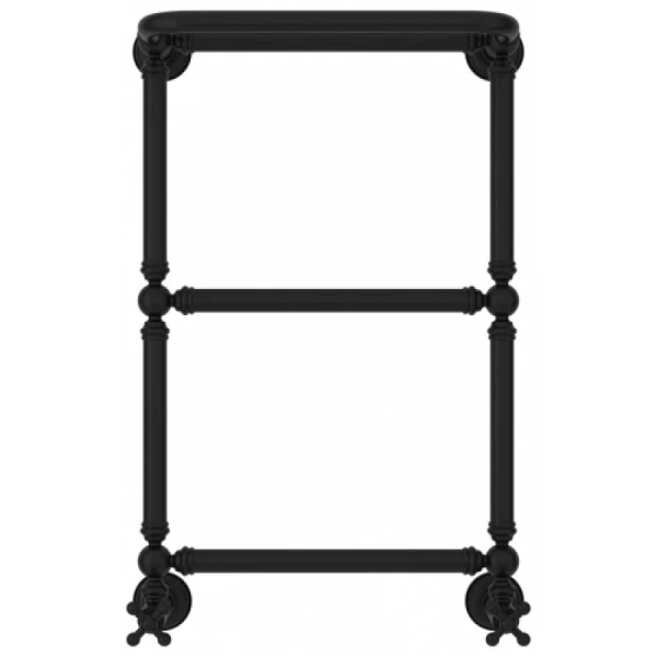 Полотенцесушитель водяной Сунержа Ренессанс 40х66 см черный матовый 31-0281-6640 (детальная фотография), черный