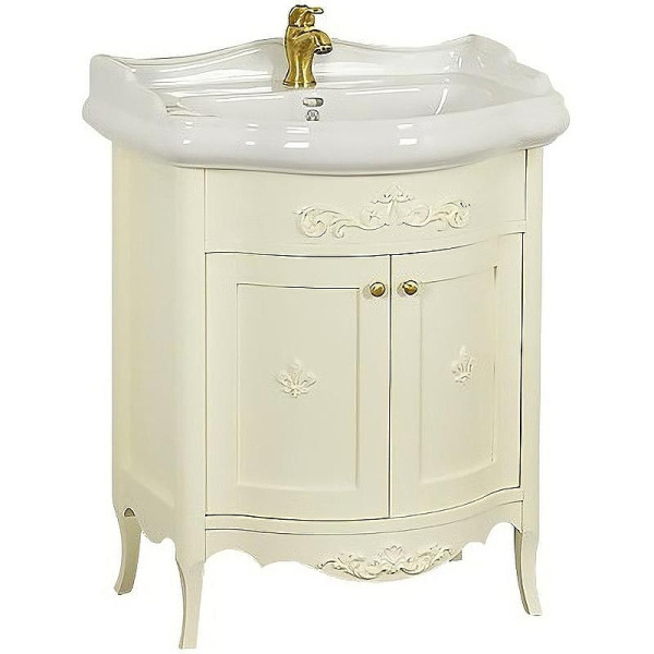 Тумба под раковину напольная Migliore Bella 64 см Avorio 25910 (детальная фотография)