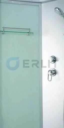 Душевая кабина Erlit Comfort 90x90 см стекло матовое ER3509PF-C3-RUS (детальная фотография), угловые, с гидромассажем, c тропическим душем, с вентиляцией, с крышей
